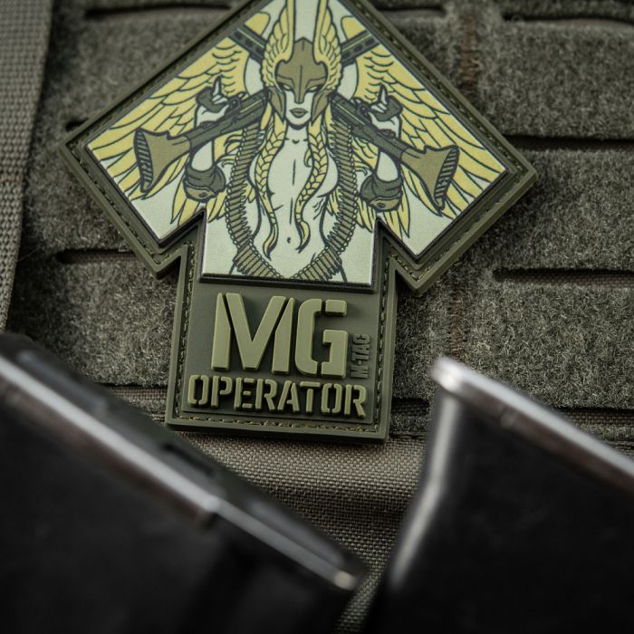 M-Tac нашивка MG Operator PVC друк Ranger Green