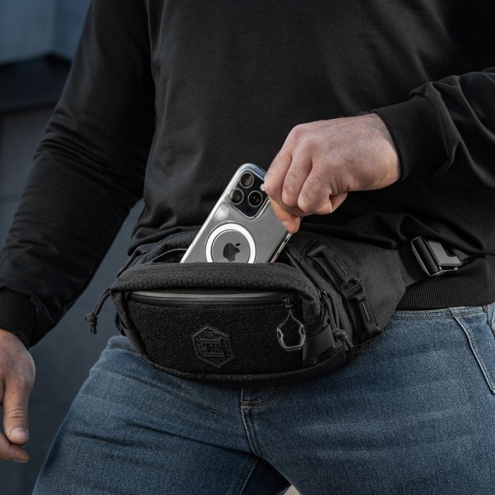 M-Tac сумка Waist Bag Hex Black