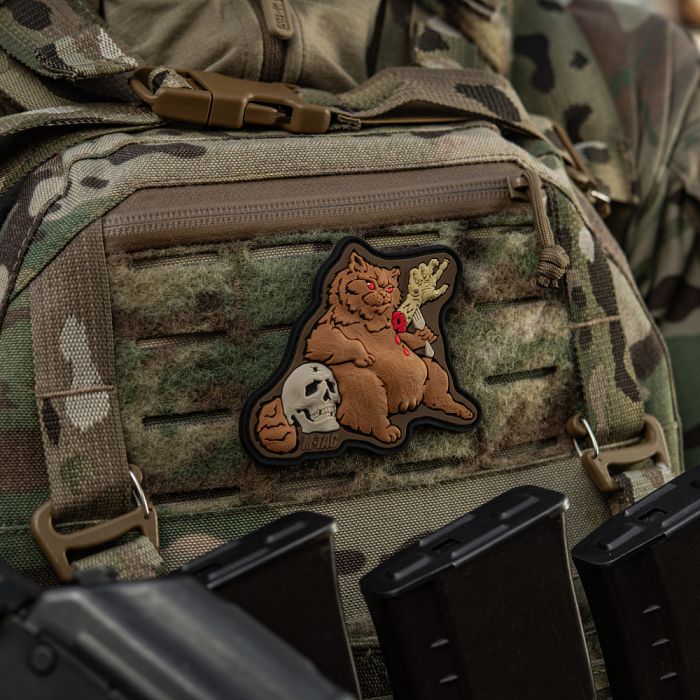 M-Tac нашивка Окопний Кіт Coyote