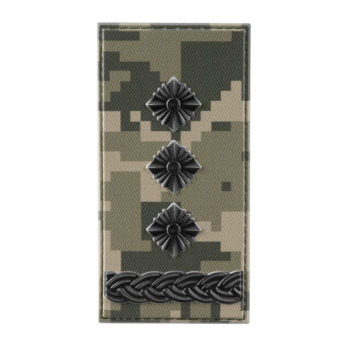 Погон ПВХ об’ємний полковник ММ14