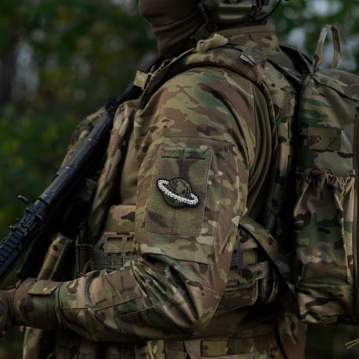 M-Tac нашивка Planet PVC Olive