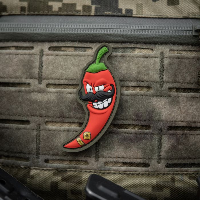 M-Tac нашивка Перчик 3D майор (PVC)