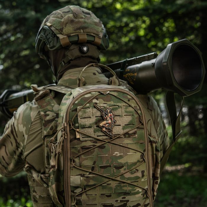 M-Tac нашивка Tactical girl №9 RPG PVC