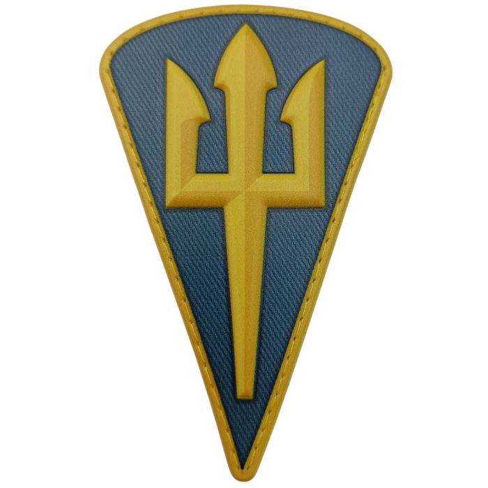 Шеврон ПВХ герб морської піхоти ЗСУ