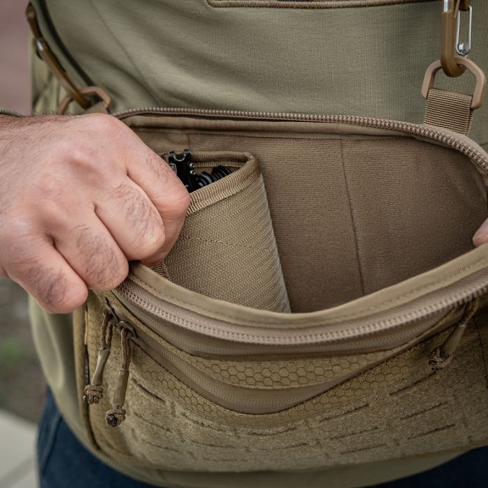 M-Tac сумка Admin Bag Medium Elite з липучкою Hex Coyote