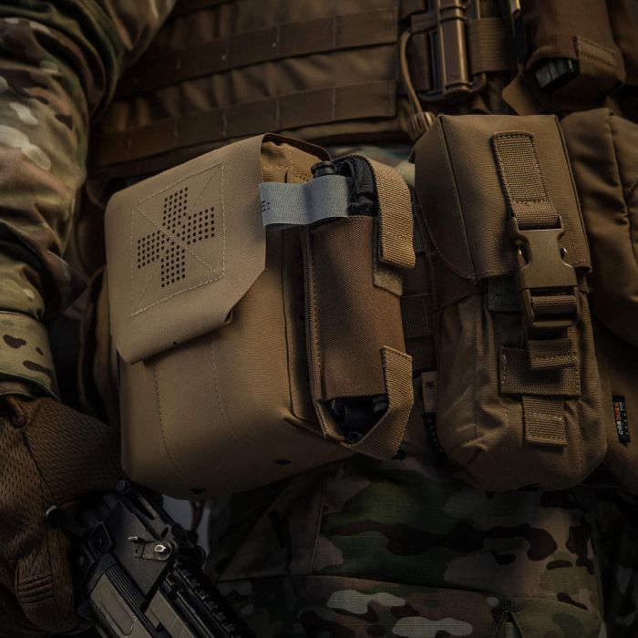 M-Tac підсумок медичний вертикальний Large Gen.II Elite Coyote