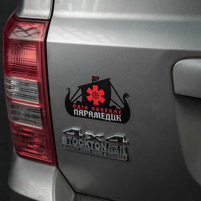 M-Tac наклейка Viking Evac Black