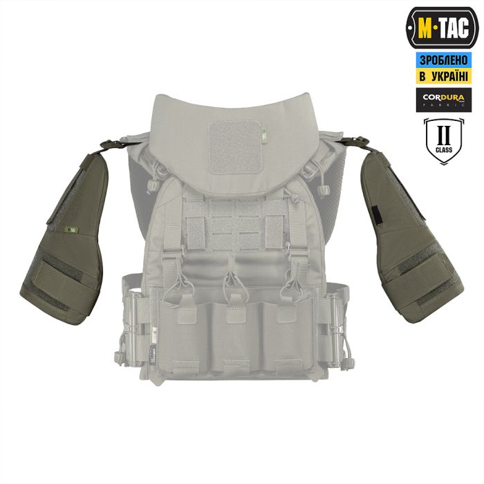 M-Tac плечовий захист з балістичними пакетами 2 клас (FMS) для Cuirass Ranger Green