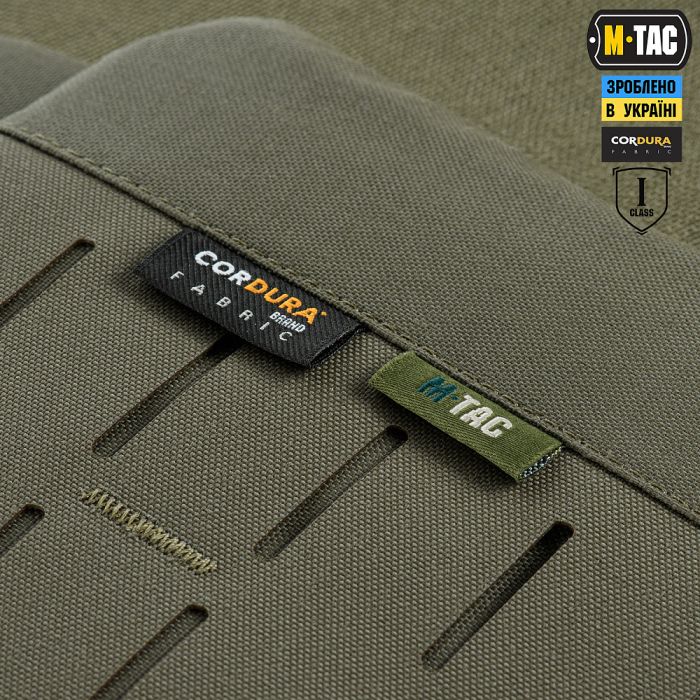M-Tac захист живота з балістичним пакетом 1 клас захисту Laser Cut Ranger Green