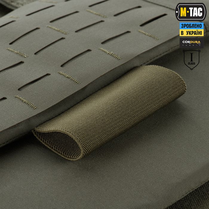 M-Tac захист живота з балістичним пакетом 1 клас захисту Laser Cut Ranger Green