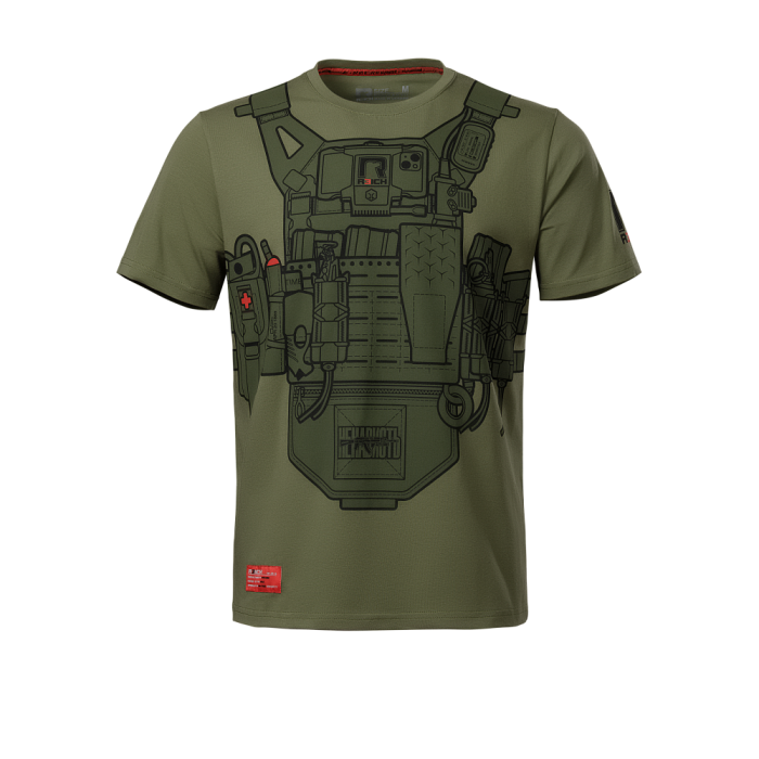 R3ich футболка Plate 5,56 V3 Ranger Green