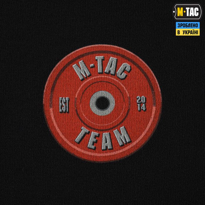 M-Tac футболка Train Hard Oversized Cotton Hard Black