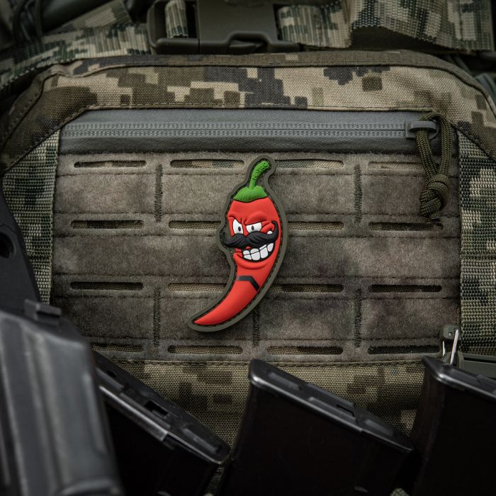 M-Tac нашивка Перчик 3D старший солдат (PVC)