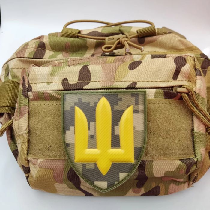 Шеврон ПВХ ЗСУ Загальновійськовий сухопутних військ піксель