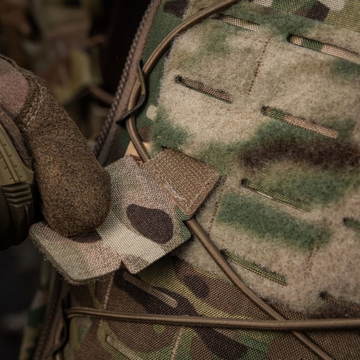 M-Tac нашивка Tiger Eyes Laser Cut (пара) Multicam/Blue/GID