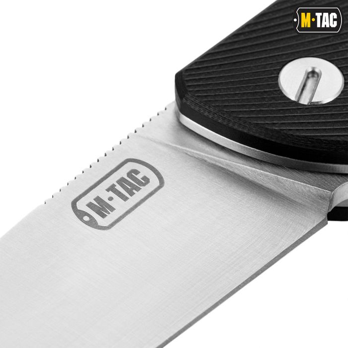 M-Tac ніж складаний Type 11 Black/Steel
