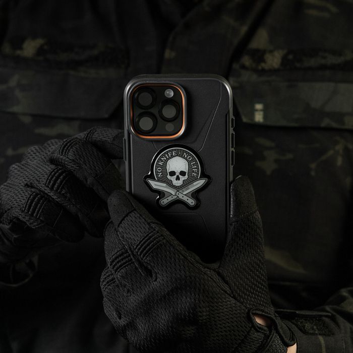 M-Tac наклейка об'ємна No Knife - No Life
