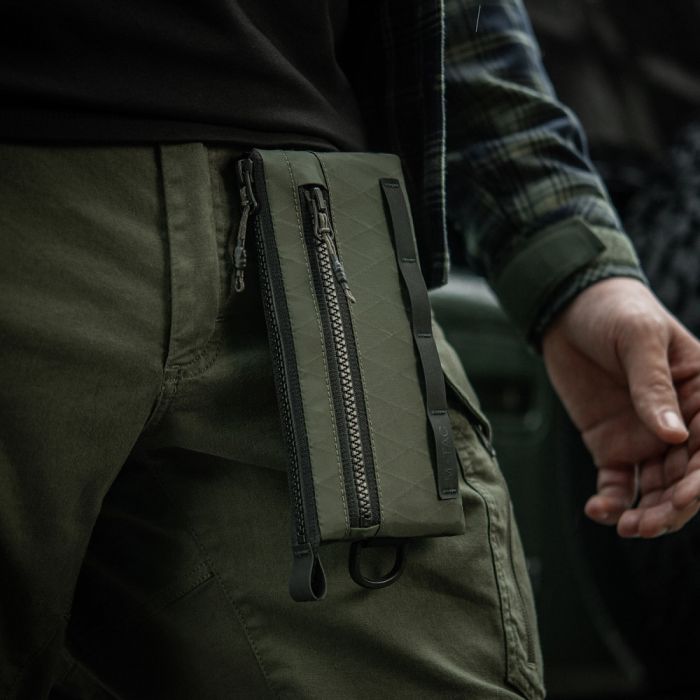 M-Tac гаманець горизонтальний з карабіном X-Pac Elite Ranger Green