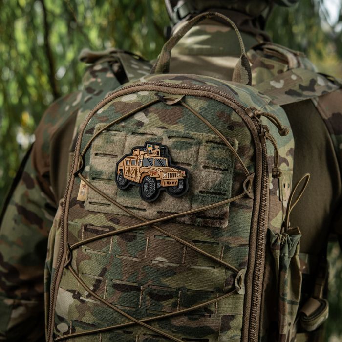 M-Tac нашивка HMMWV (PVC) coyote