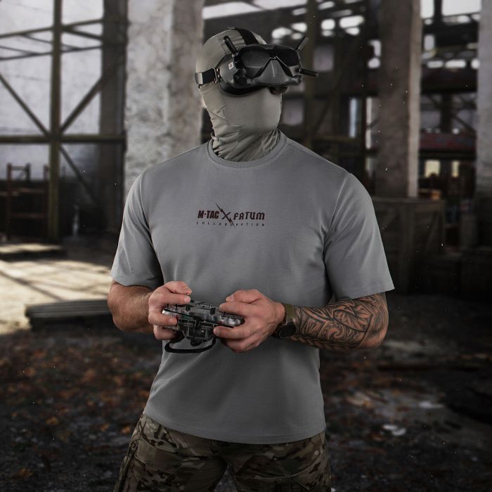 M-Tac футболка Fatum Group Light Grey