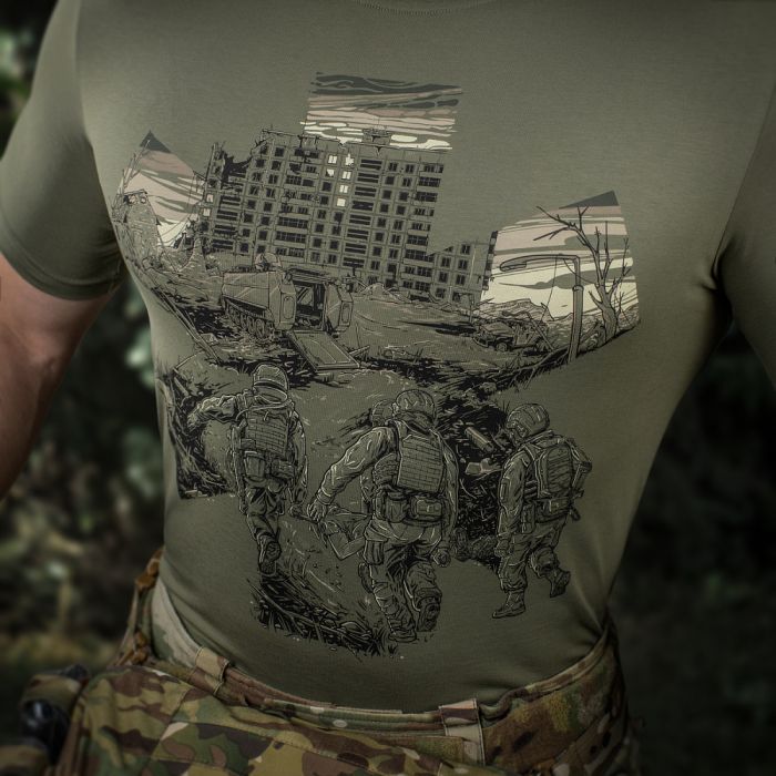 M-Tac футболка EVAC Light Olive