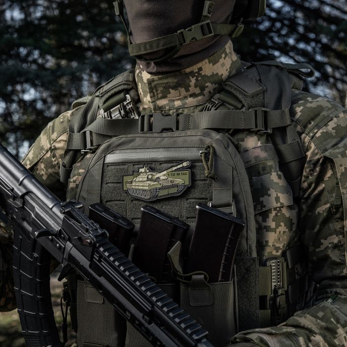 M-Tac нашивка T-72 (PVC)