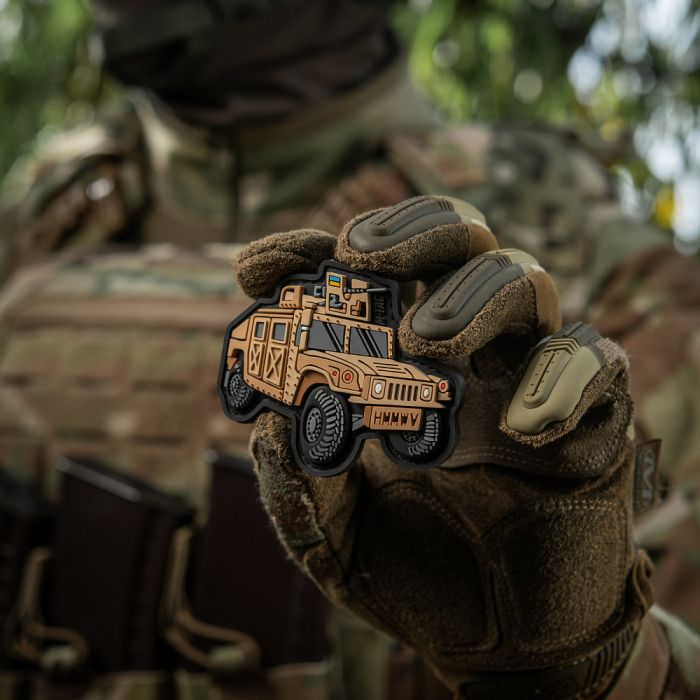 M-Tac нашивка HMMWV (PVC) coyote