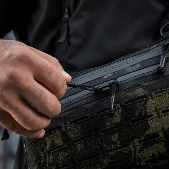 M-Tac сумка Admin Bag Medium Elite з липучкою Multicam Black/Black
