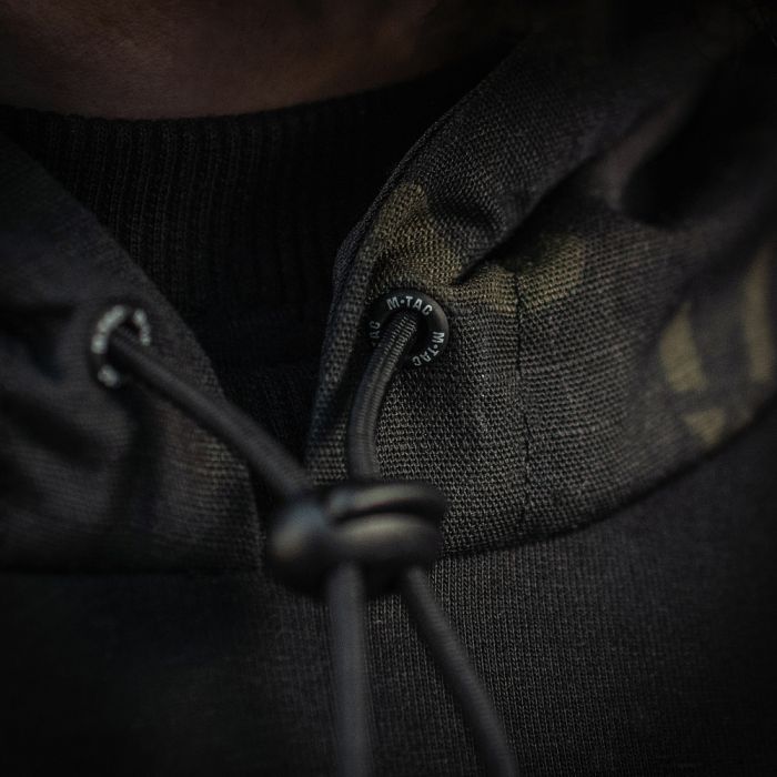 M-Tac кофта Hoodie Combat Black Multicam