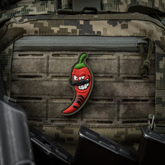 M-Tac нашивка Перчик 3D старший майстер сержант (PVC)