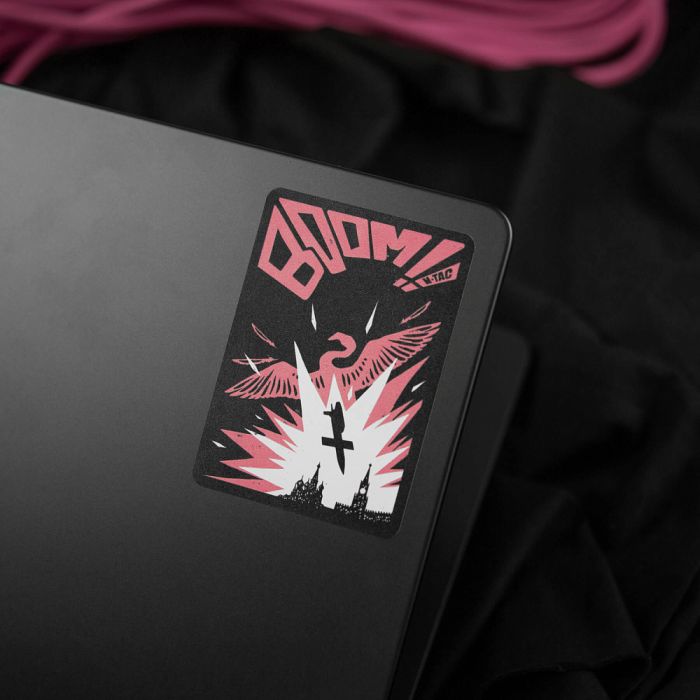 M-Tac наклейка Boom!! Фламінго Pink