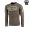 M-Tac футболка Logo довгий рукав Dark Olive