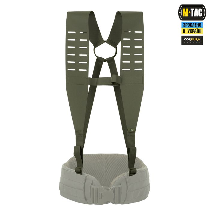 M-Tac ремені плечові для тактичного пояса Laser Cut Ranger Green