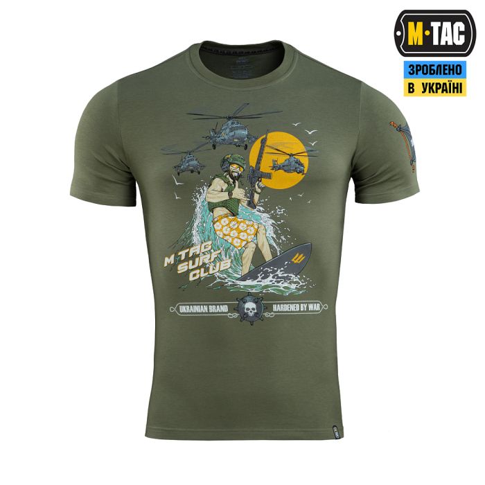 M-Tac футболка Surf Club Light Olive