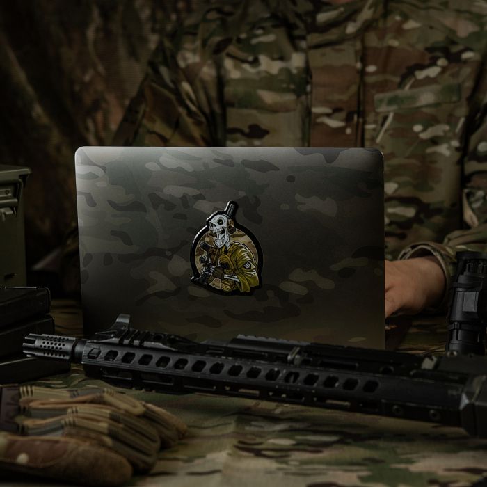 M-Tac наклейка об'ємна ЦЕ НАША ПОСАДКА V2