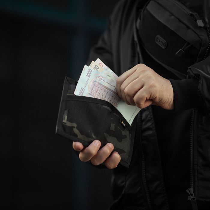 M-Tac гаманець Tactical Wallet Elite Multicam Black