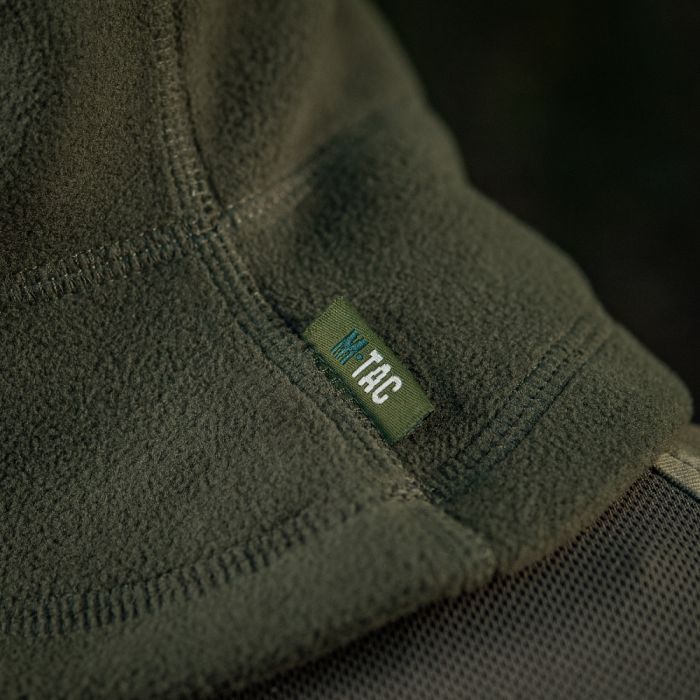 M-Tac шарф-труба анатомічний з затяжкою Elite фліс (320г/м2) Army Olive