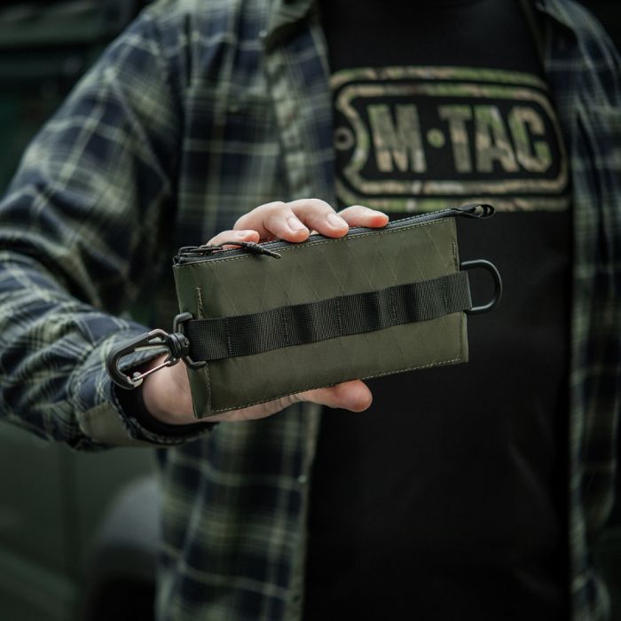 M-Tac гаманець горизонтальний з карабіном X-Pac Elite Ranger Green