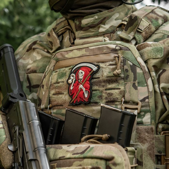 M-Tac нашивка Time PVC Black/Red