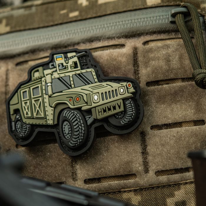 M-Tac нашивка HMMWV (PVC) olive
