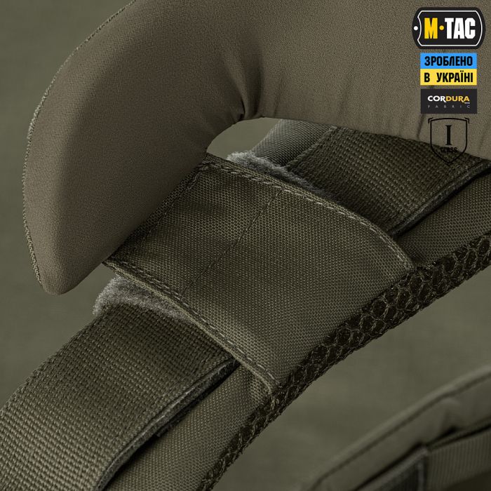 M-Tac Горжет сумісний з активними навушниками 1 клас захисту Elite Ranger Green
