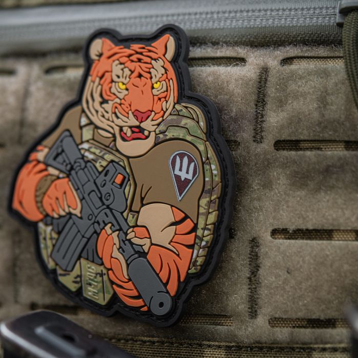 M-Tac нашивка Тигр ДШВ PVC