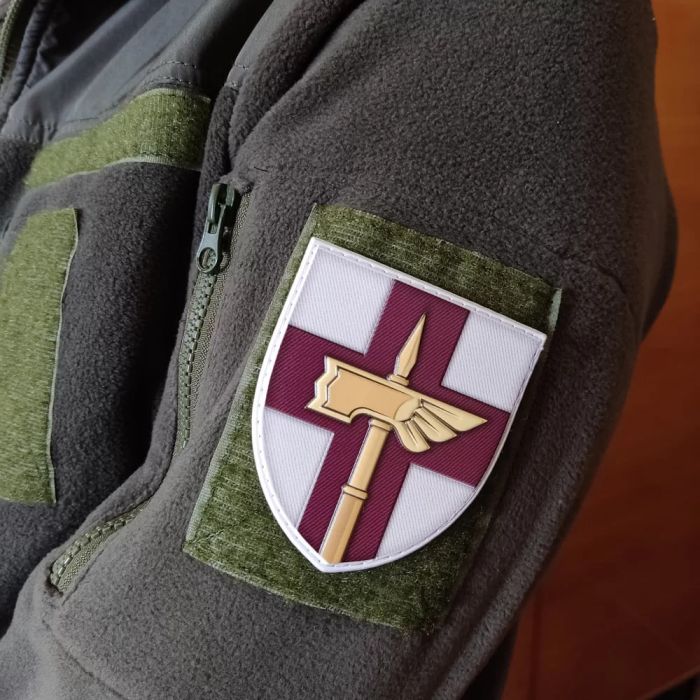 Шеврон ПВХ ЗСУ 78-й десантно-штурмовий полк