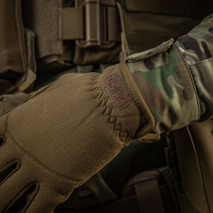 M-Tac рукавички Scout Tactical Mk.2 шкіряні Coyote
