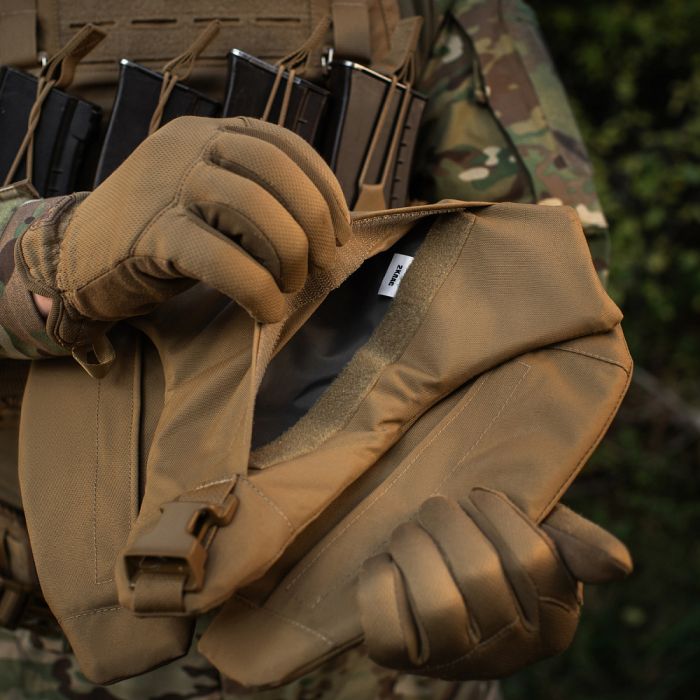 M-Tac Балістичний захист паху Groin Protection GEN.II 2 клас захисту (FMS) Coyote