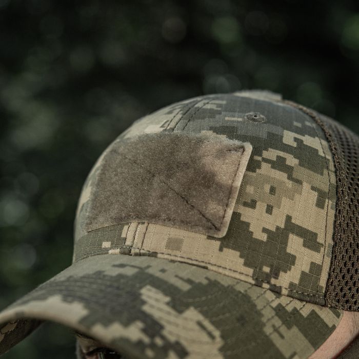 M-Tac бейсболка тактическая с сеткой Rip-Stop MM14