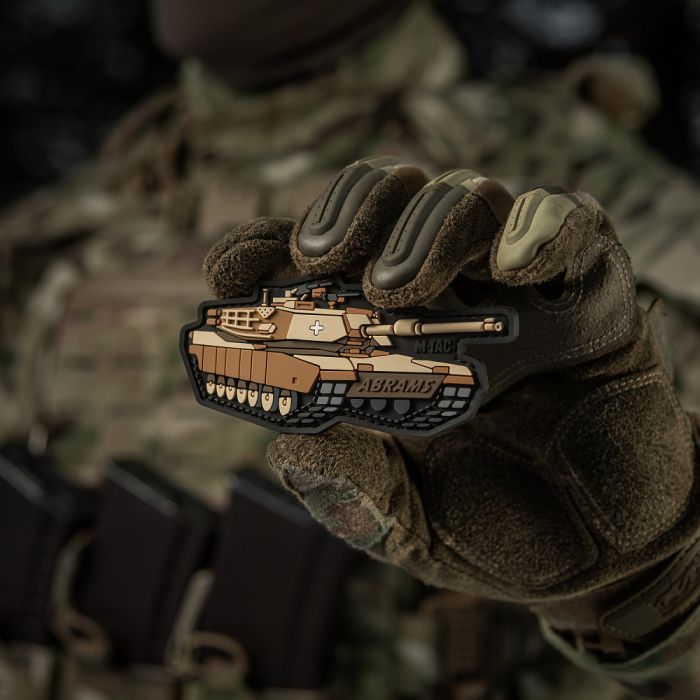 M-Tac нашивка ABRAMS (PVC) coyote