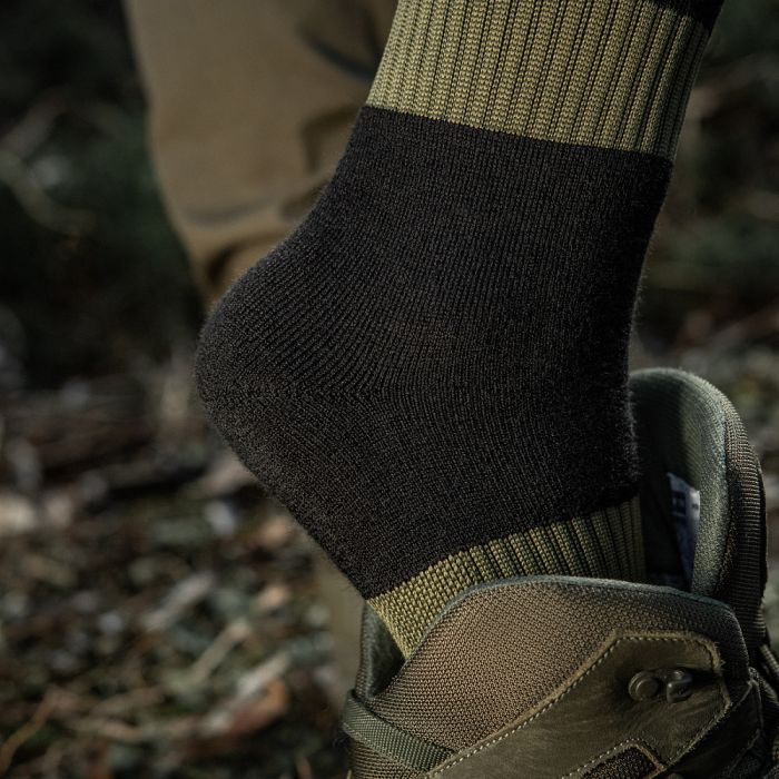 M-Tac шкарпетки зимові Ranger Wool Black/Olive