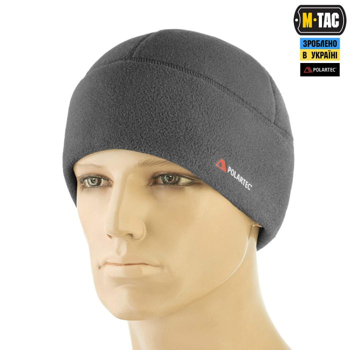 M-Tac шапка Watch Cap Polartec Cold Weather Dark Grey