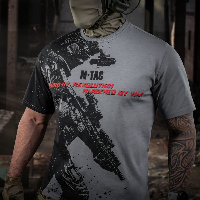 M-Tac футболка Warrior Oversize Light Grey
